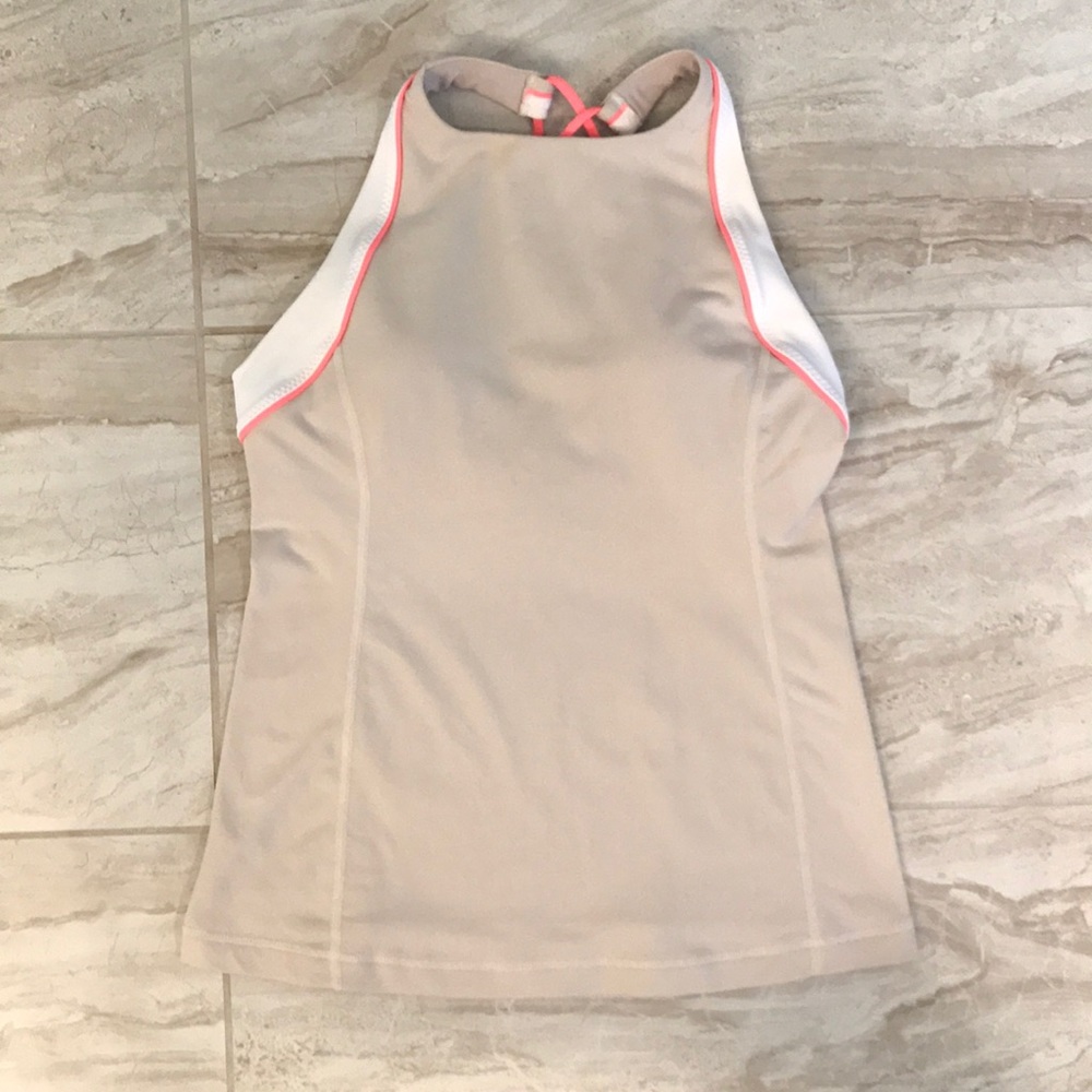 LULULEMON Tank with built in bra.